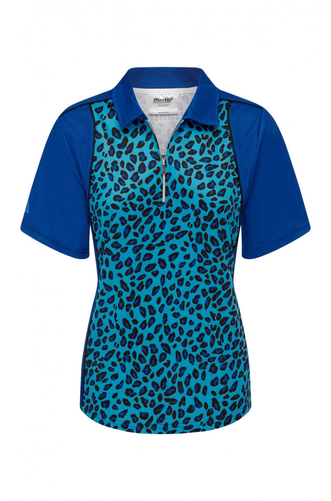 Ladies animal print golf on sale shirts